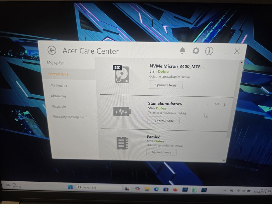 Laptop Acer Predator Triton 300 SE/RTX 3060/i7-12700H/16GB/1TB