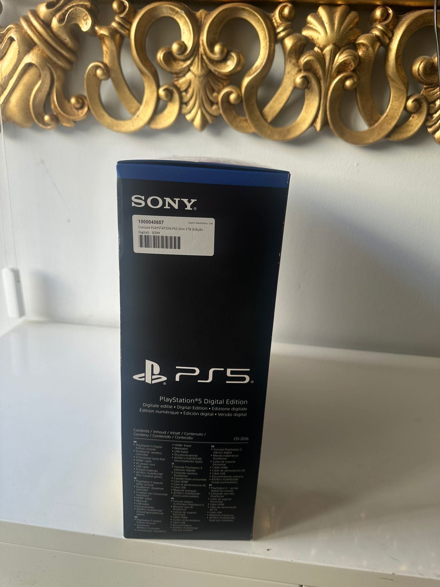 PlayStation 5 Digital 1TB, nova em caixa selada