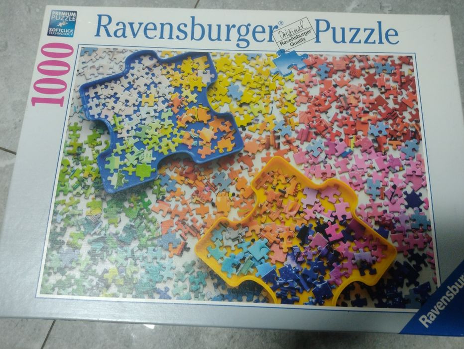 Ravensburger Puzzle 1000 elementów Kolorowe puzzle