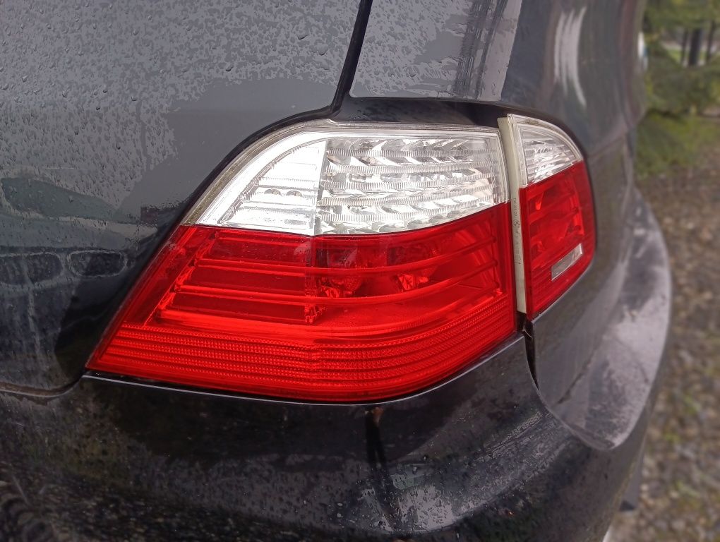 BMW E61 4x lampy tył lift LED + wkłady WTYCZKI I WIAZKA lampa prawa le