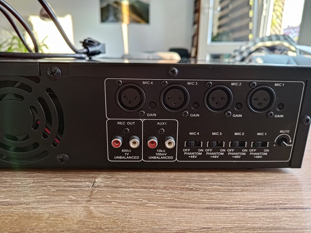 Wzmacniacz amplituner Transat T-60MB PA Amplifier