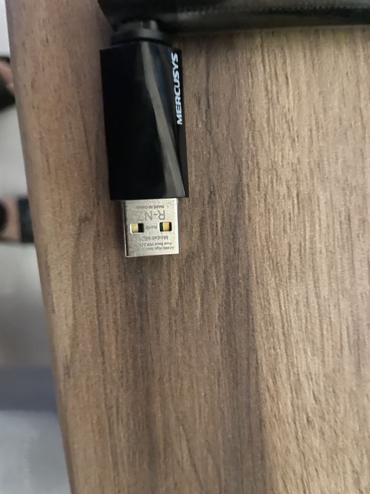 Wifi usb mercusys MU6H karta sieciowa jak nowa folia uzywana 2 miesia