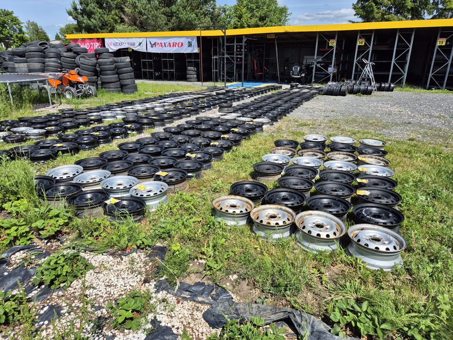 Felgi stalowe 14 5x100 5x114.3 5x108 VW Audi Seat Skoda Nissan Volvo