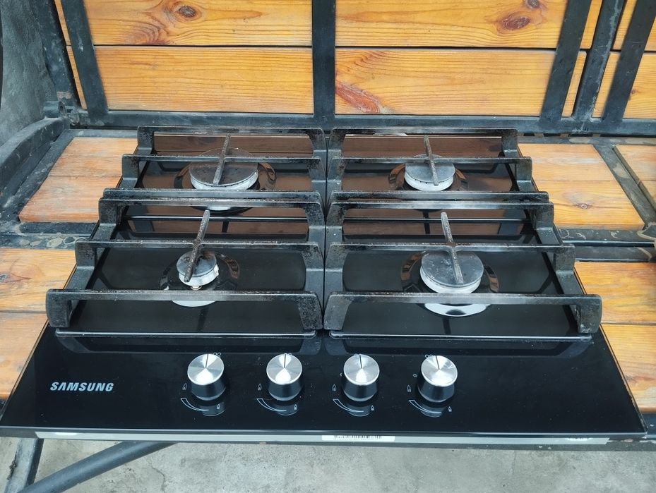 Варильна поверхня  газова Samsung NA64H3000AK/WT