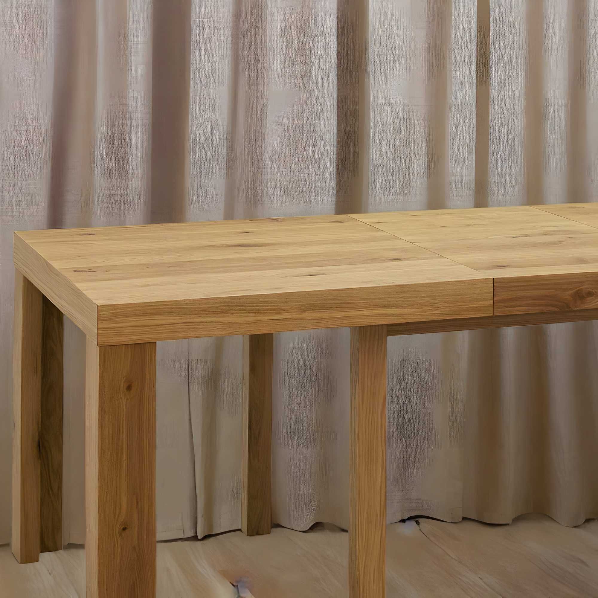 Duży drewniany stół S26 Navara rozkładany 8 nóg 160/90 DO 410CM