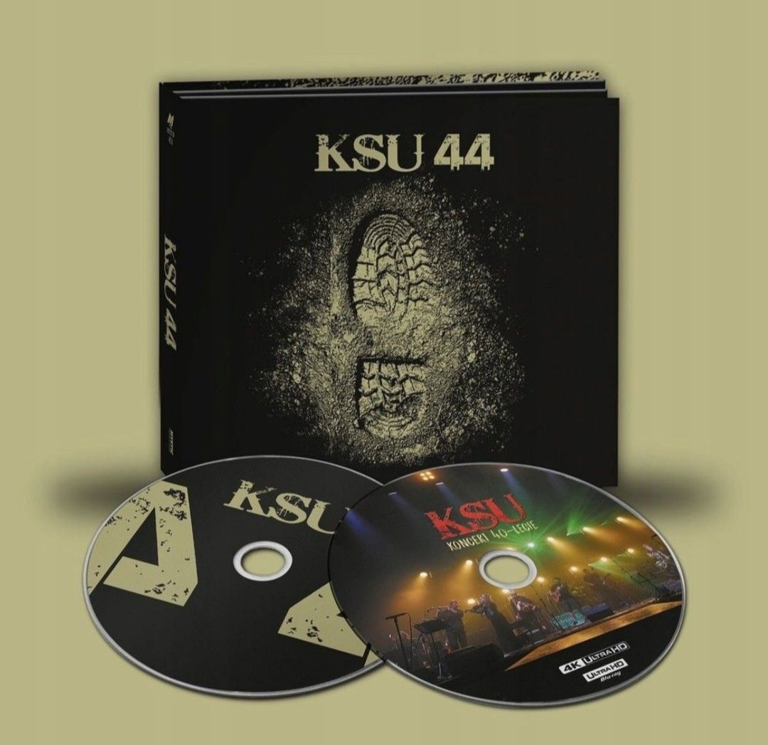 KSU 44 CD + BLU-RAY folia koncert 40-LECIE