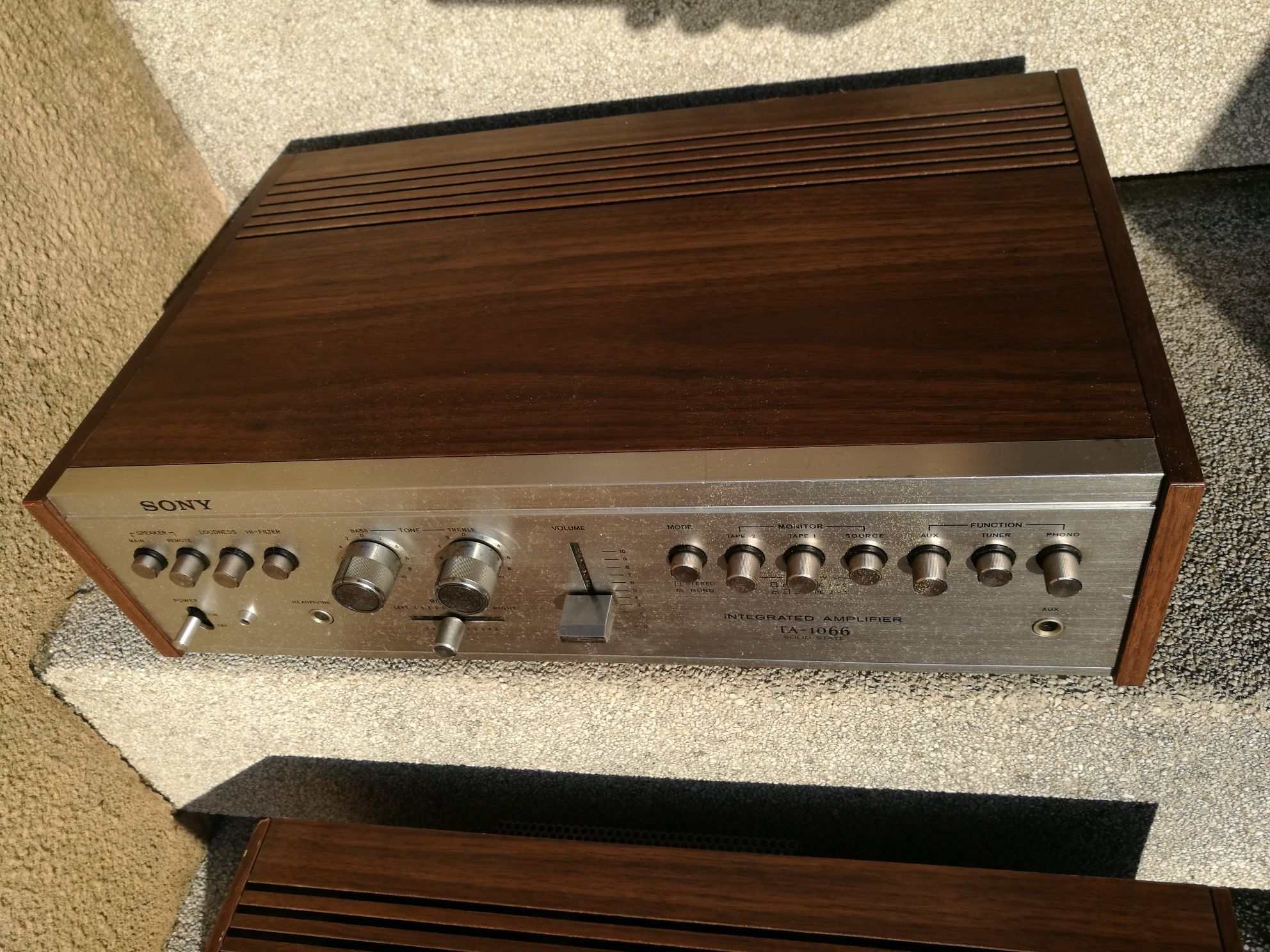 2 Amplificadores Vintage SONY do ano 1973/75 topo de gama como novo