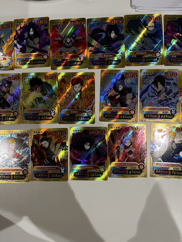 Karty naruto od 001 do 064