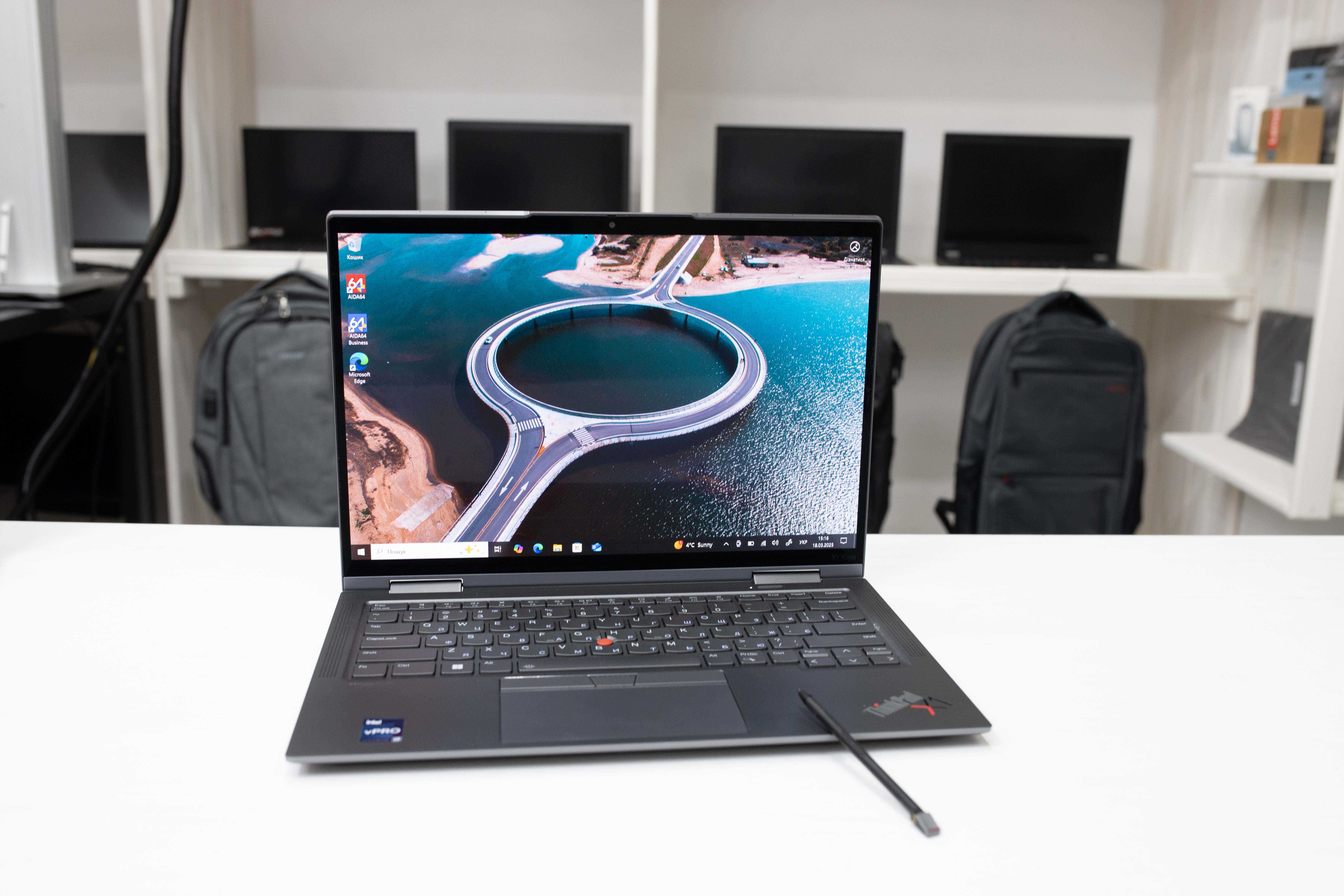 Lenovo ThinkPad X1 YOGA 7 Gen i7-1270P 32RAM 512SSD 4K OLED TOUCH 14”
