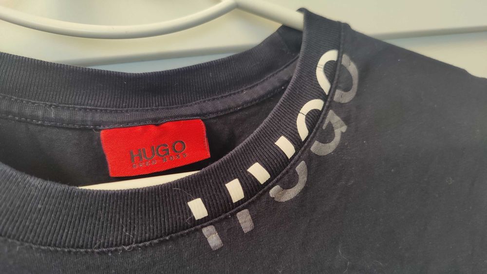 Оригинал HUGO BOSS Футболка 100% Хлопок В Идеале