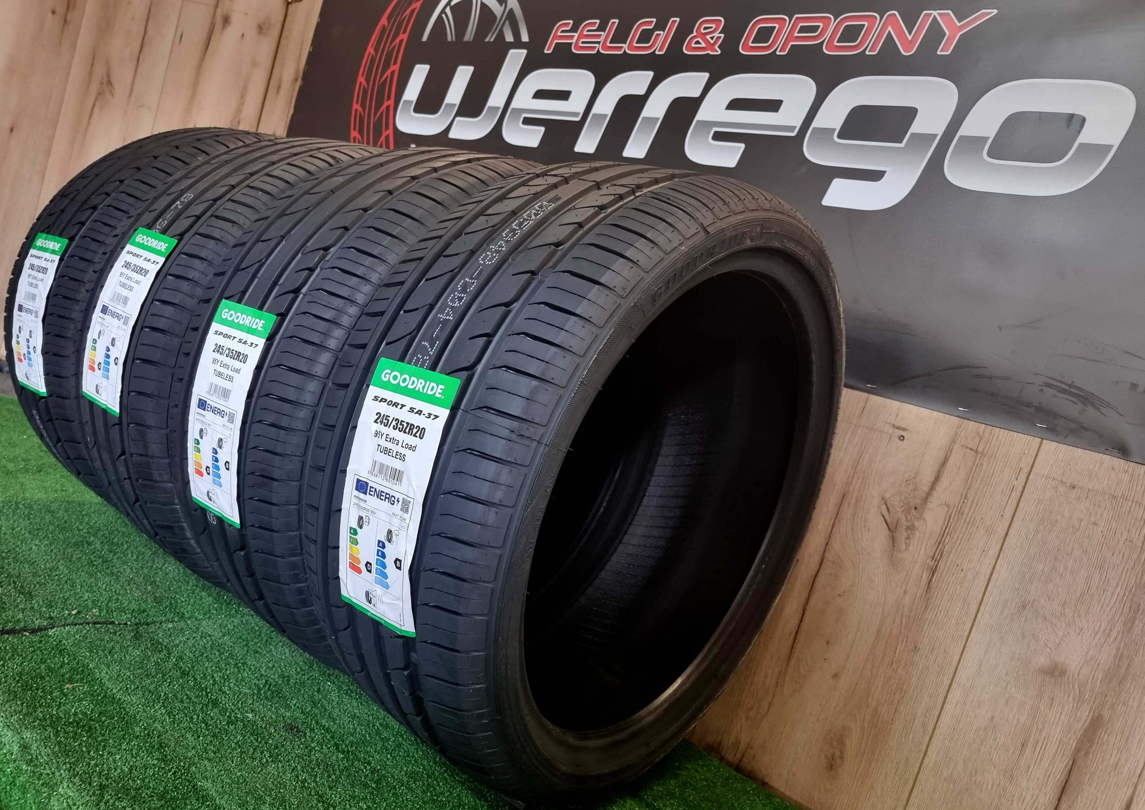 NOWE OPONY LETNIE Goodride Sport SA-37 245/35/R20 95Y Extra Load