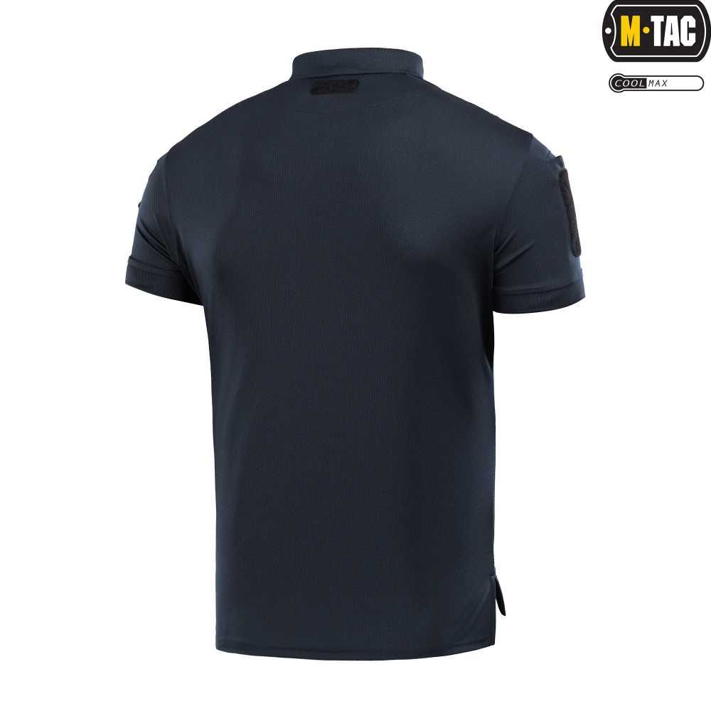 Поло тактичне термо M-Tac Elite Coolmax dark navy blue