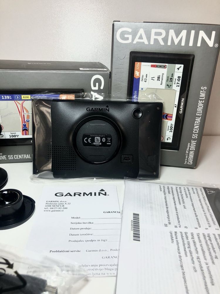 Автомобільний GPS Навігатор Garmin Drive 5S Central Europe LMT-S