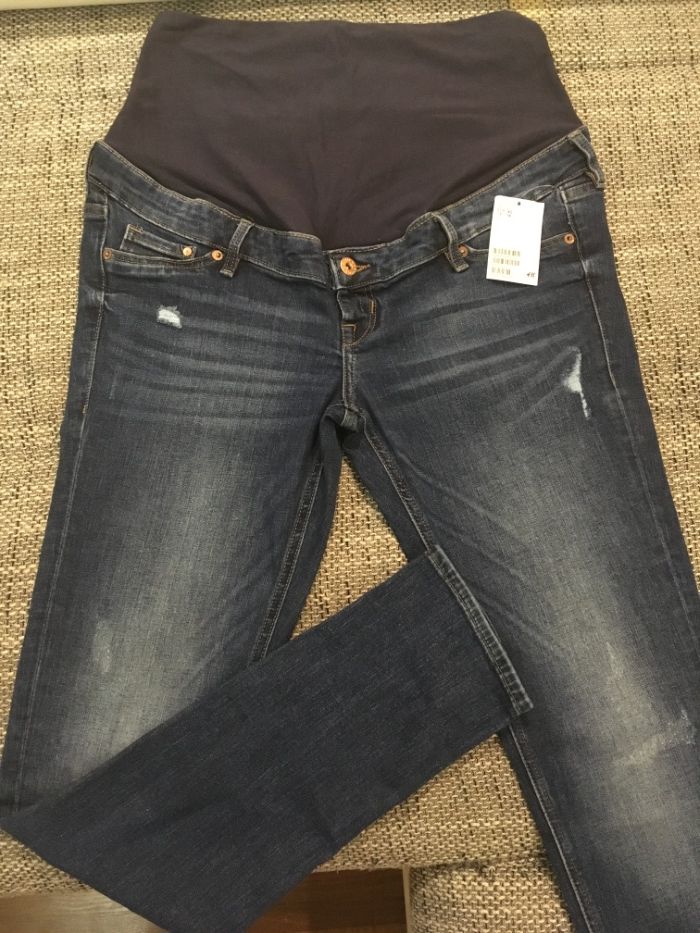 Джинсы для беременных джинси для вагітних H&M Mama Skinny Jeans