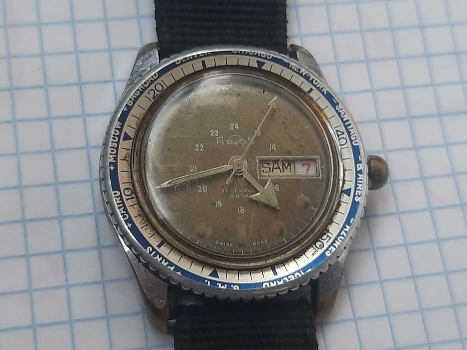 Годинник дайверський швейцарський чоловічий