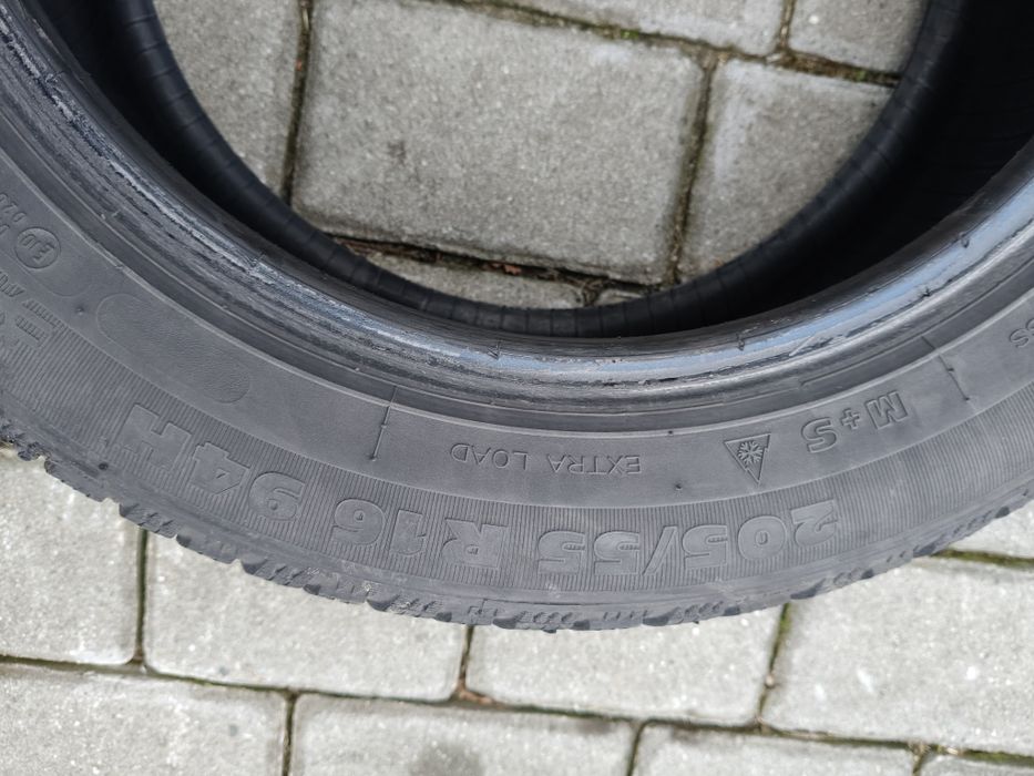 Sprzedam opony zimowe Kormoran 4 szt 205/55r16
