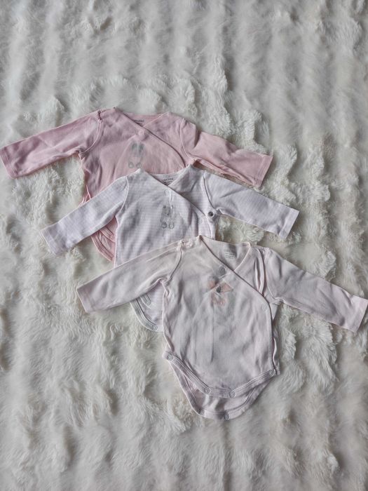 Komplet 3 body z długim rękawem – Okaidi, rozmiar 53