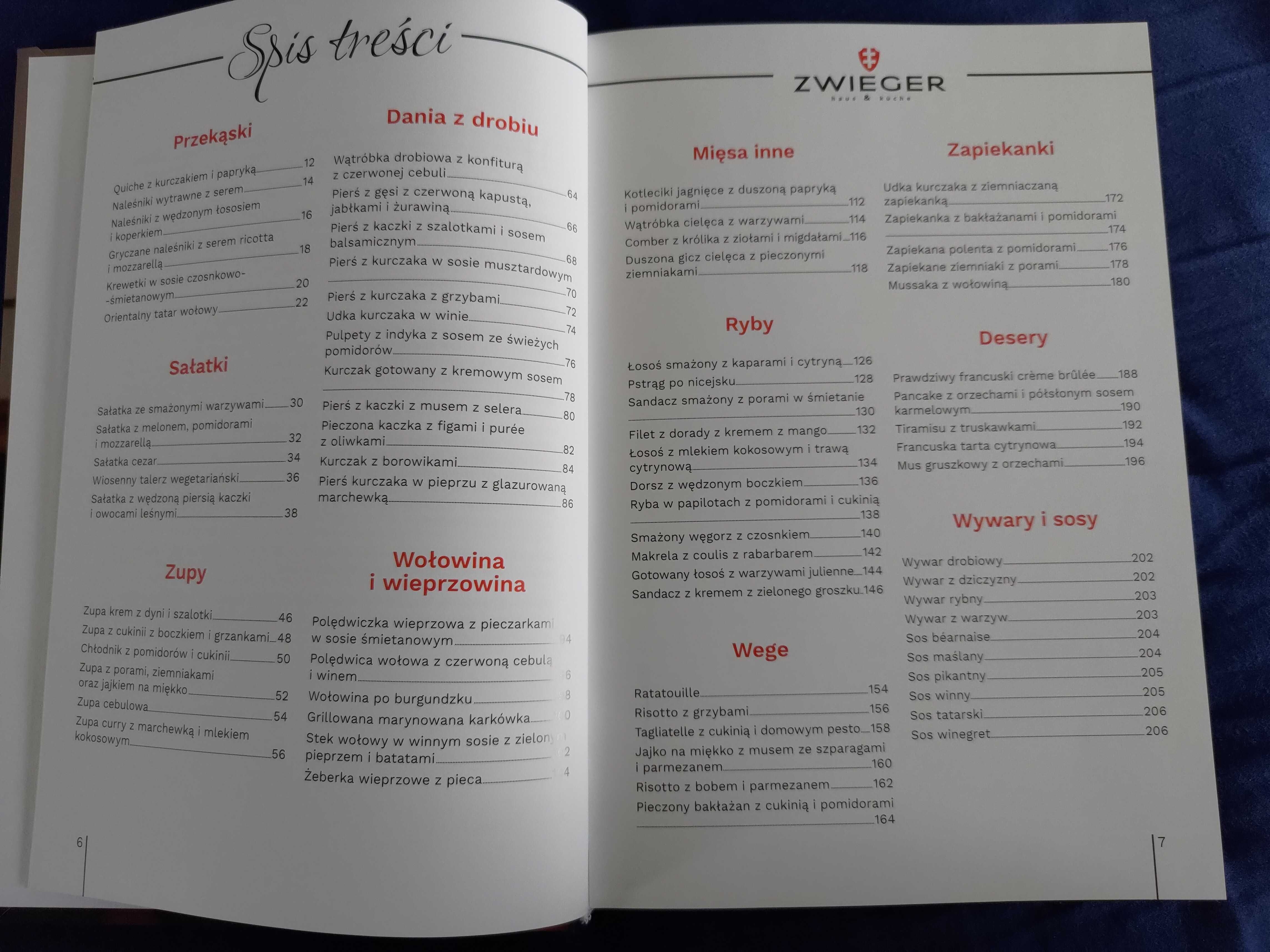 Książka kucharska Michel Moran kolekcja smaków
