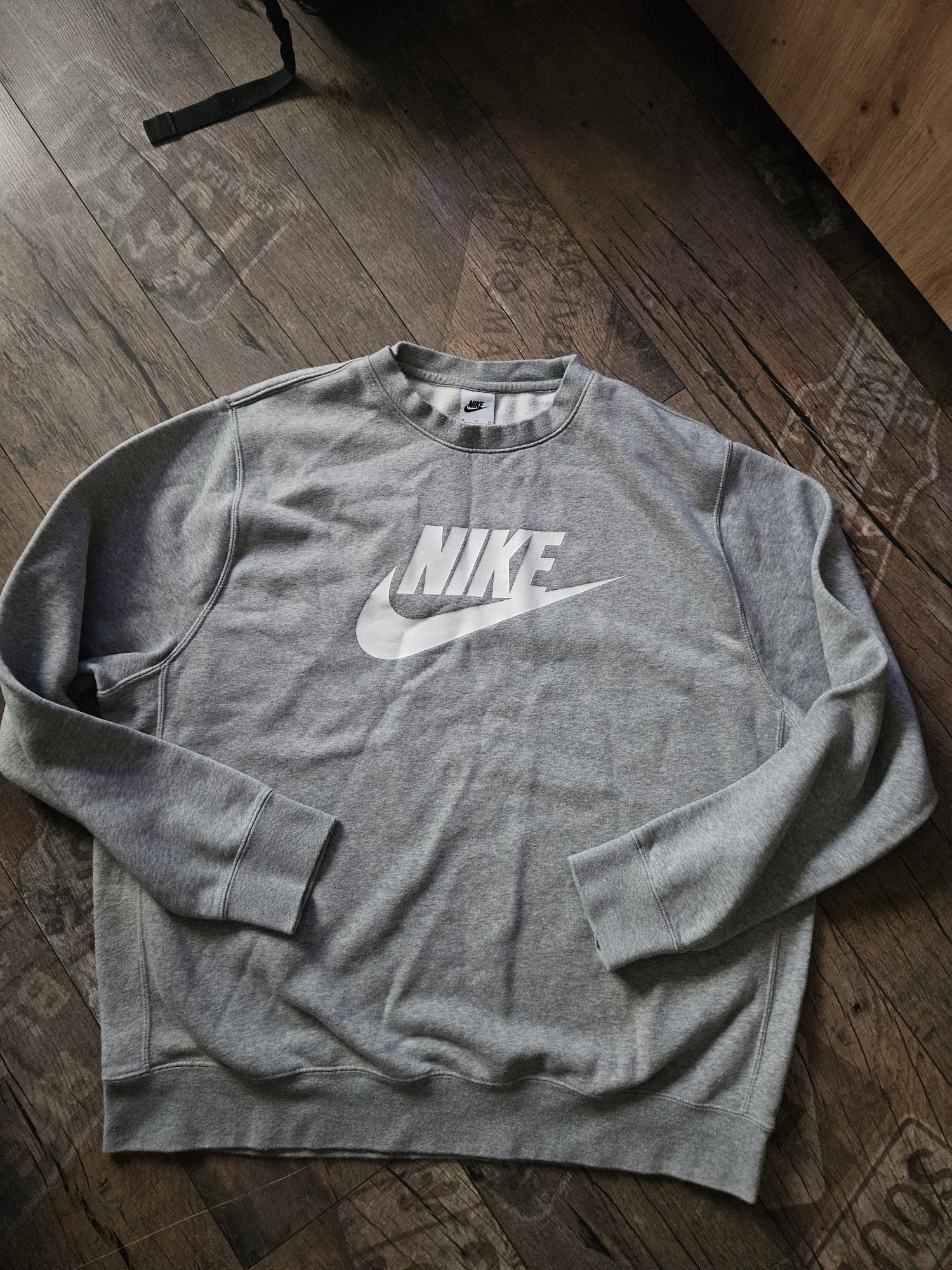 Bluza Nike XL szara ciepła bawełna