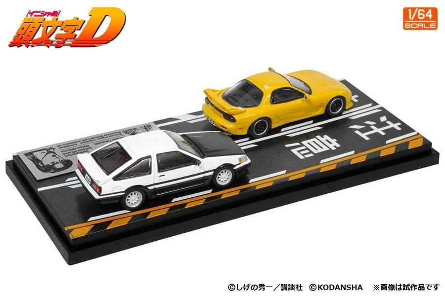 Modelers - Initial D - Mazda RX-7 FD3S & Toyota Levin AE86