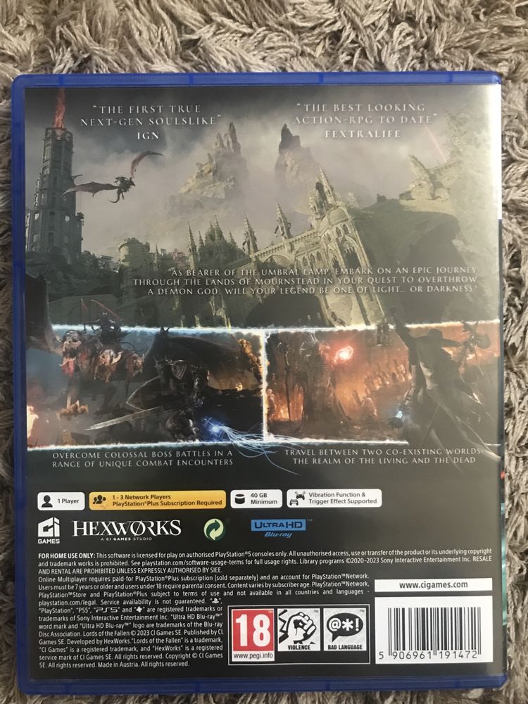 Lords of the Fallen PS5