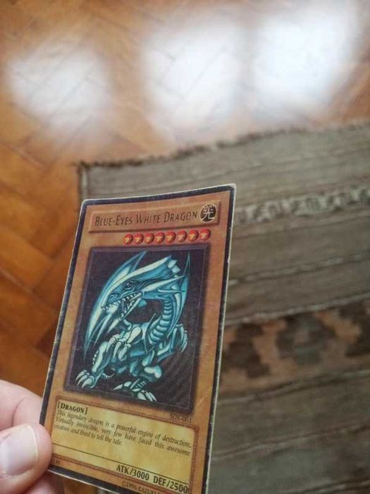Blue-Eyes White Dragon SDK-001 Carta Yu-Gi-oh!