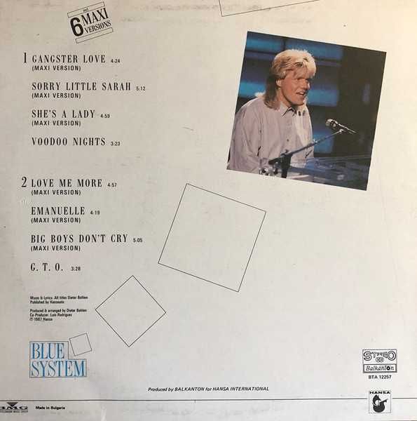 Blue System – Walking On A Rainbow 1988 LP/ vinyl / платівка