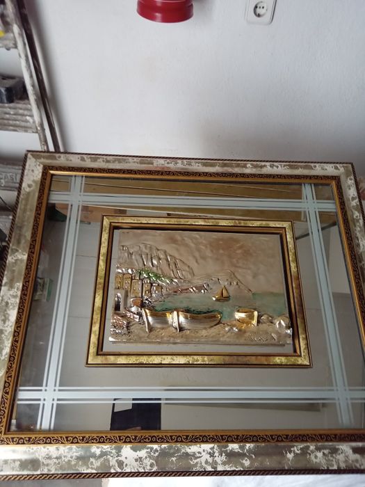 Quadro espelhado Italiano.