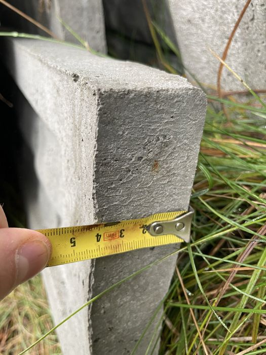 Ogrodzenie betonowe płot betonowy płyty betonowe