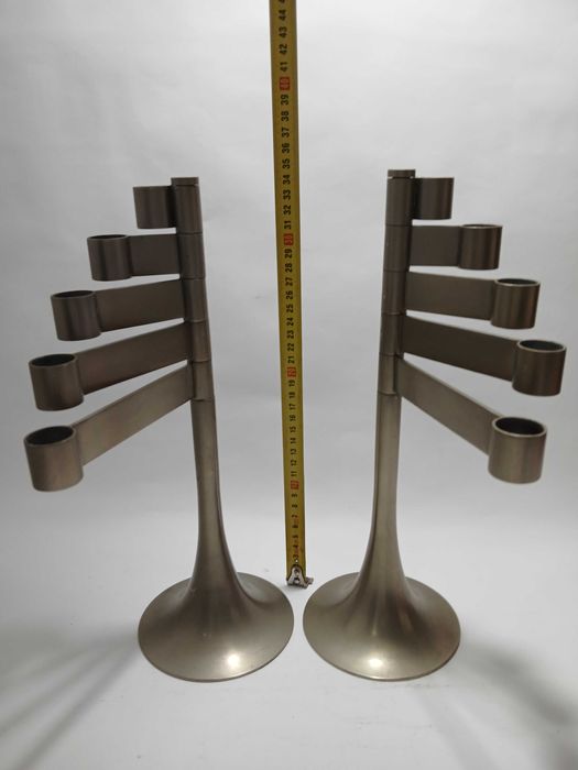 Par de castiçais - Barbarella - Design contemporâneo modernista