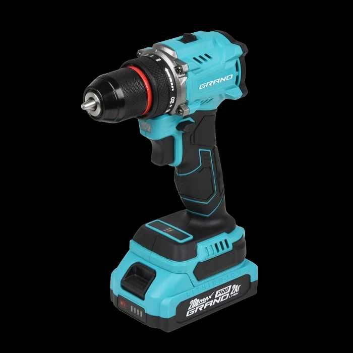 Акумуляторний дриль-шуруповерт Grand ДА-20/2 BL / Grand ДА-20/2 DFR BL
