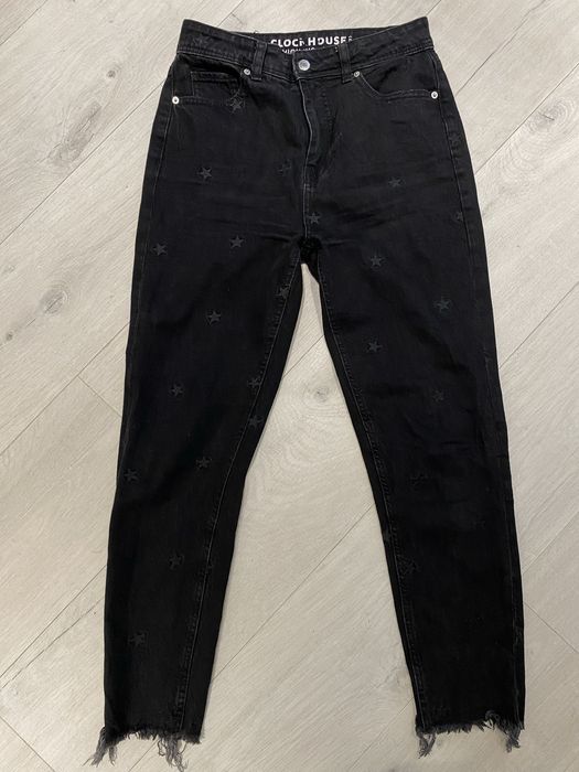 Джинси чорні слім