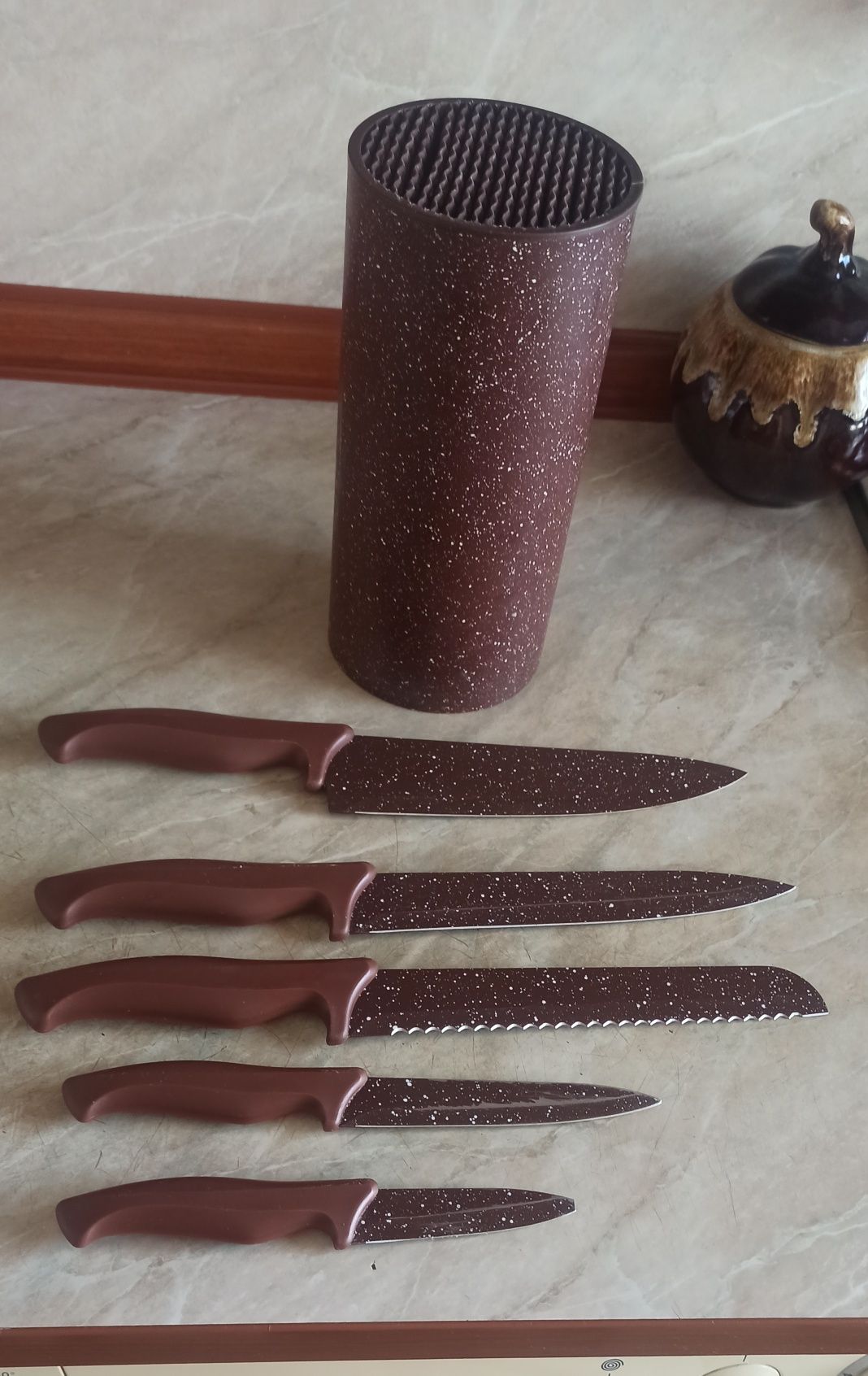 Колода з ножами ( 5 одиниць)