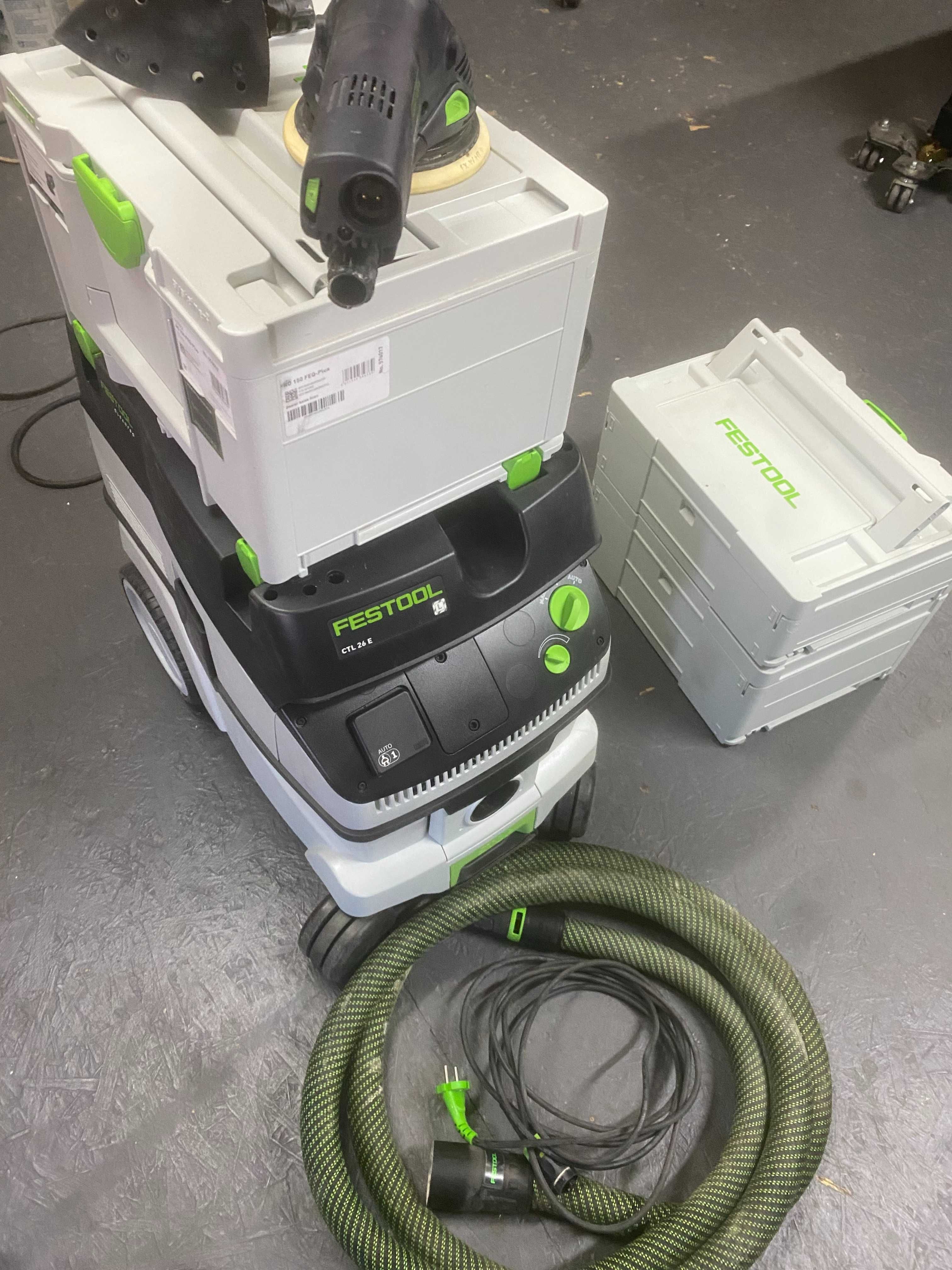Festool zestaw Rotex i Szlifierka oscylacyjno mimośrodowa
