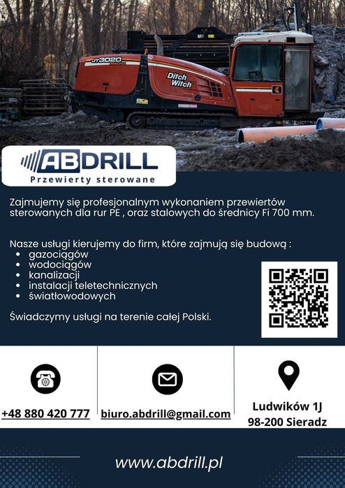 Przewierty sterowane ABDRILL sp. z o.o.