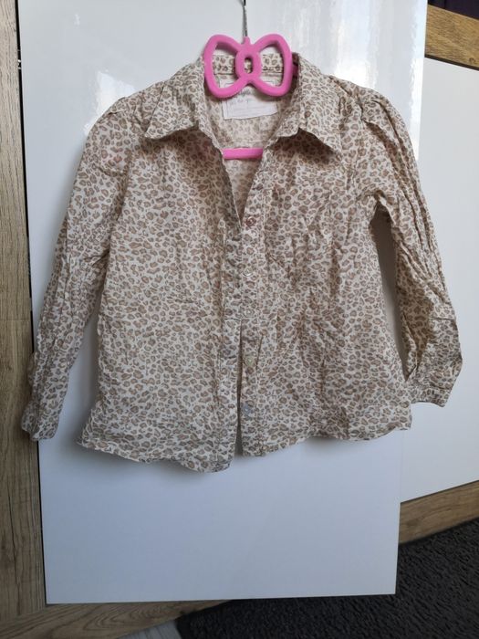 Young dimension koszula w panterkę dla dziewczynki.