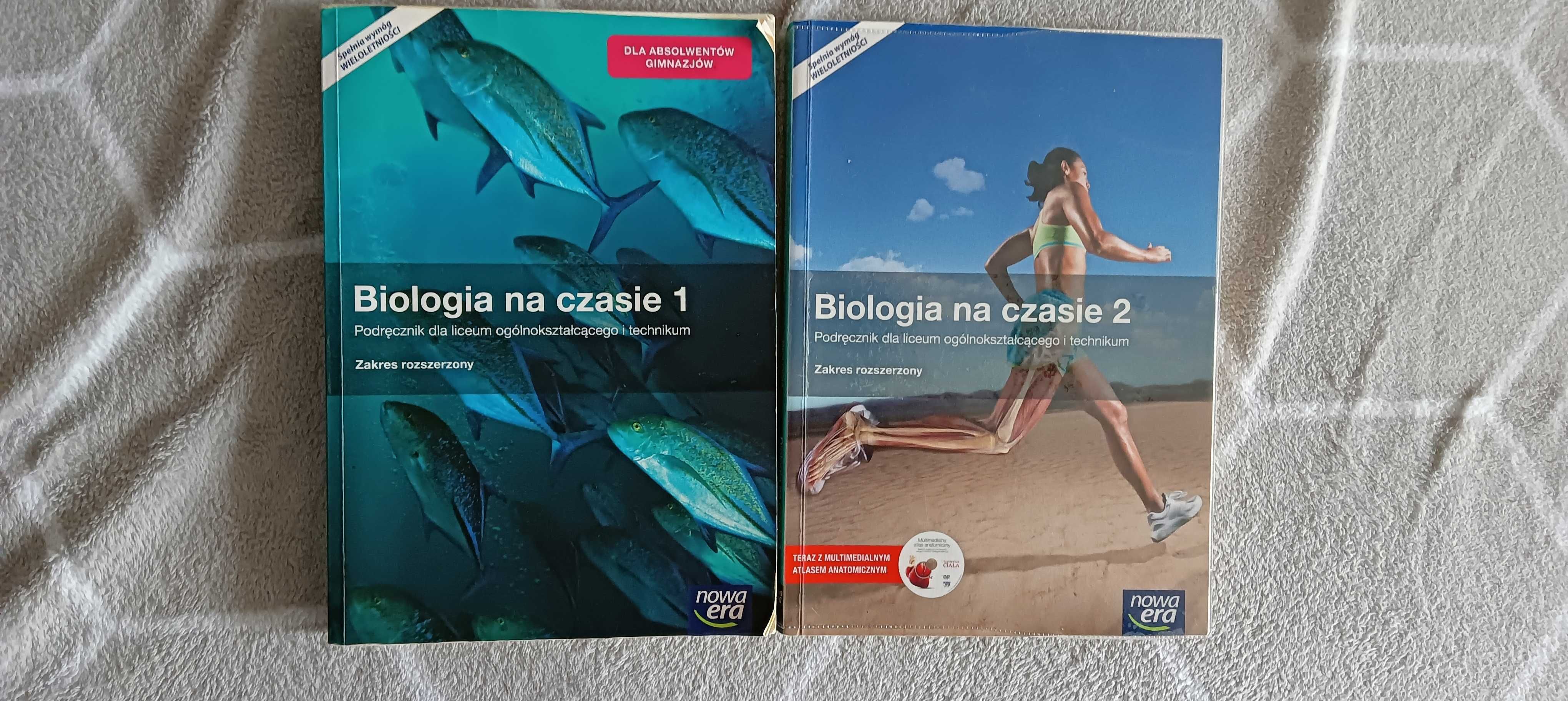 Biologia na czasie- zakres rozszerzony, zestaw 2 podręczników