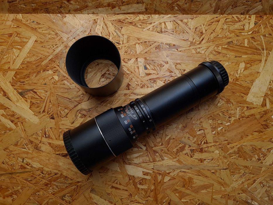 Obiektyw MAREP 300mm 5.6 Płynna przysłona m42  GWARANCJA