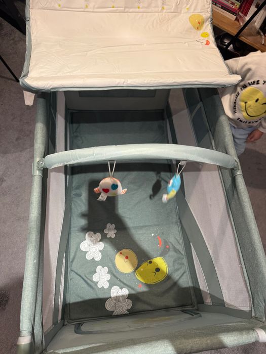 ŁÓŻECZKO TURYSTYCZNE DREAM baby designe 2 poziomy przewijak