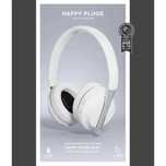 Słuchawki nauszne bluetooth bezprzewodowe Happy Plugs Play białe
