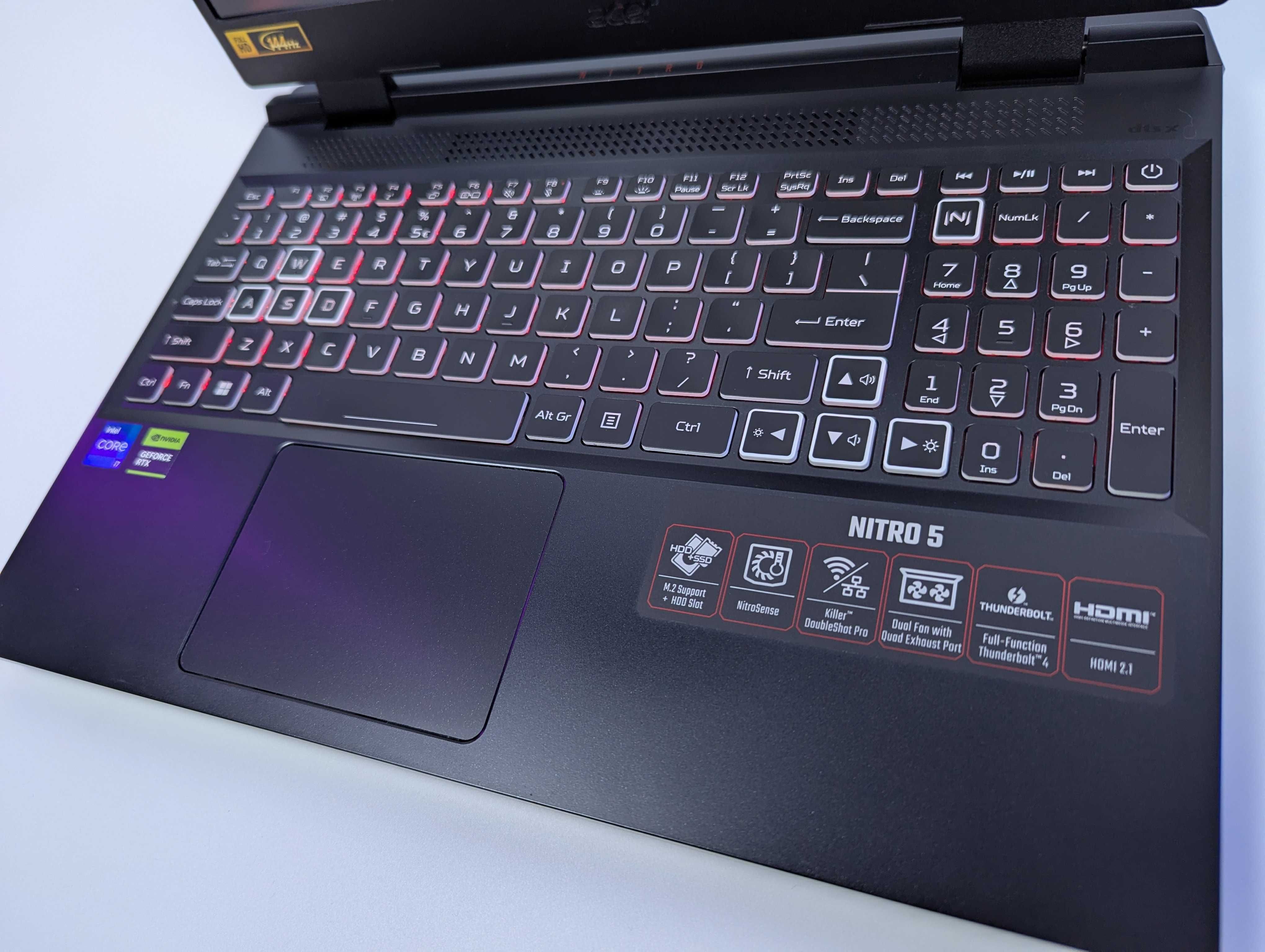 LAPTOP GAMINGOWY Acer Nitro 5 RTX 3060 Ryzen 5 5600H 165 hz komputer