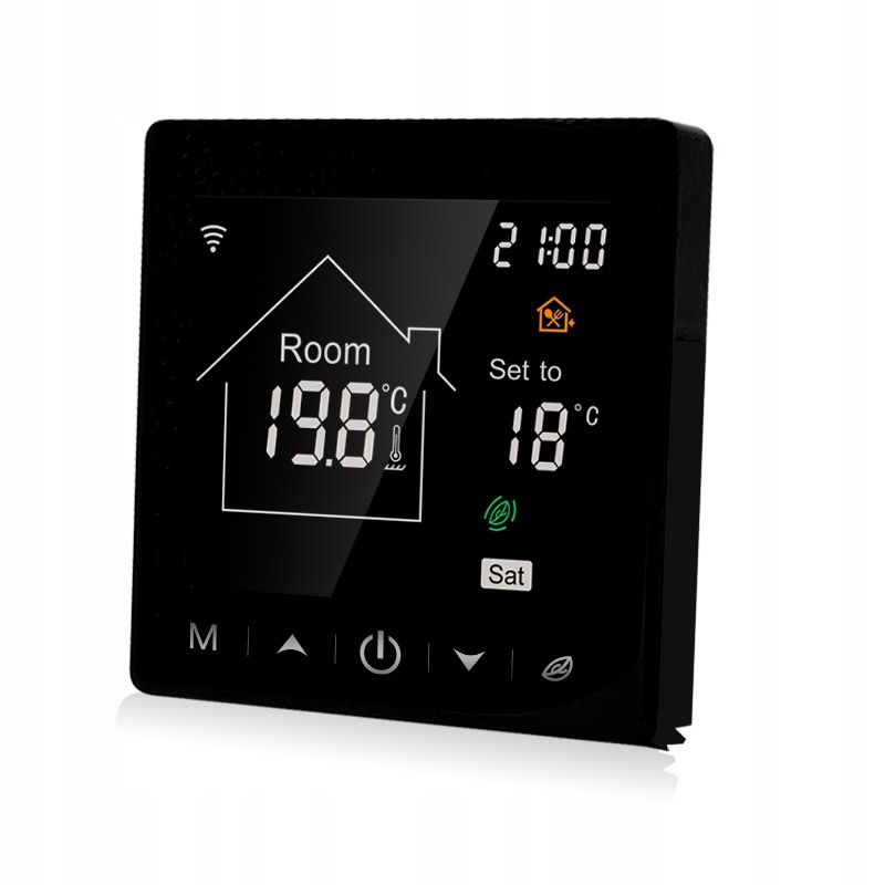 Termostat Wifi Smart Life Lcd Cyfrowy Regulator Temperatury 16A