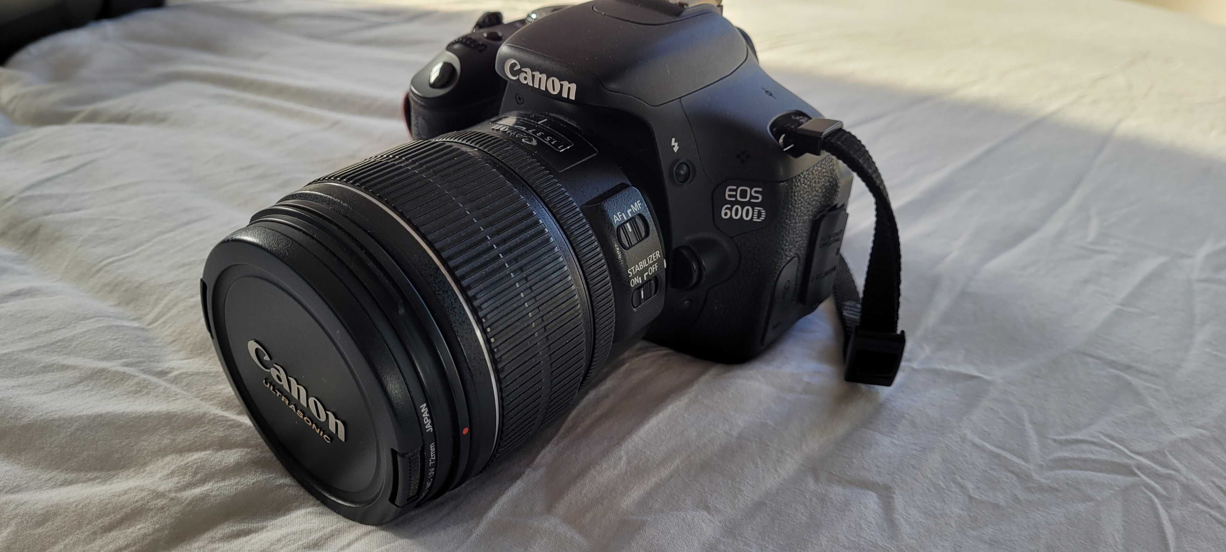 Canon EOS 600D, obiektyw EFS 15-85, lampa 430EXII