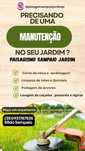 Manutenção de jardim e limpeza de quintais