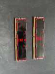Kości ram GOODRAM 8GB (1x8GB) 2666MHz CL16 IRDM X Black 2 sztuki