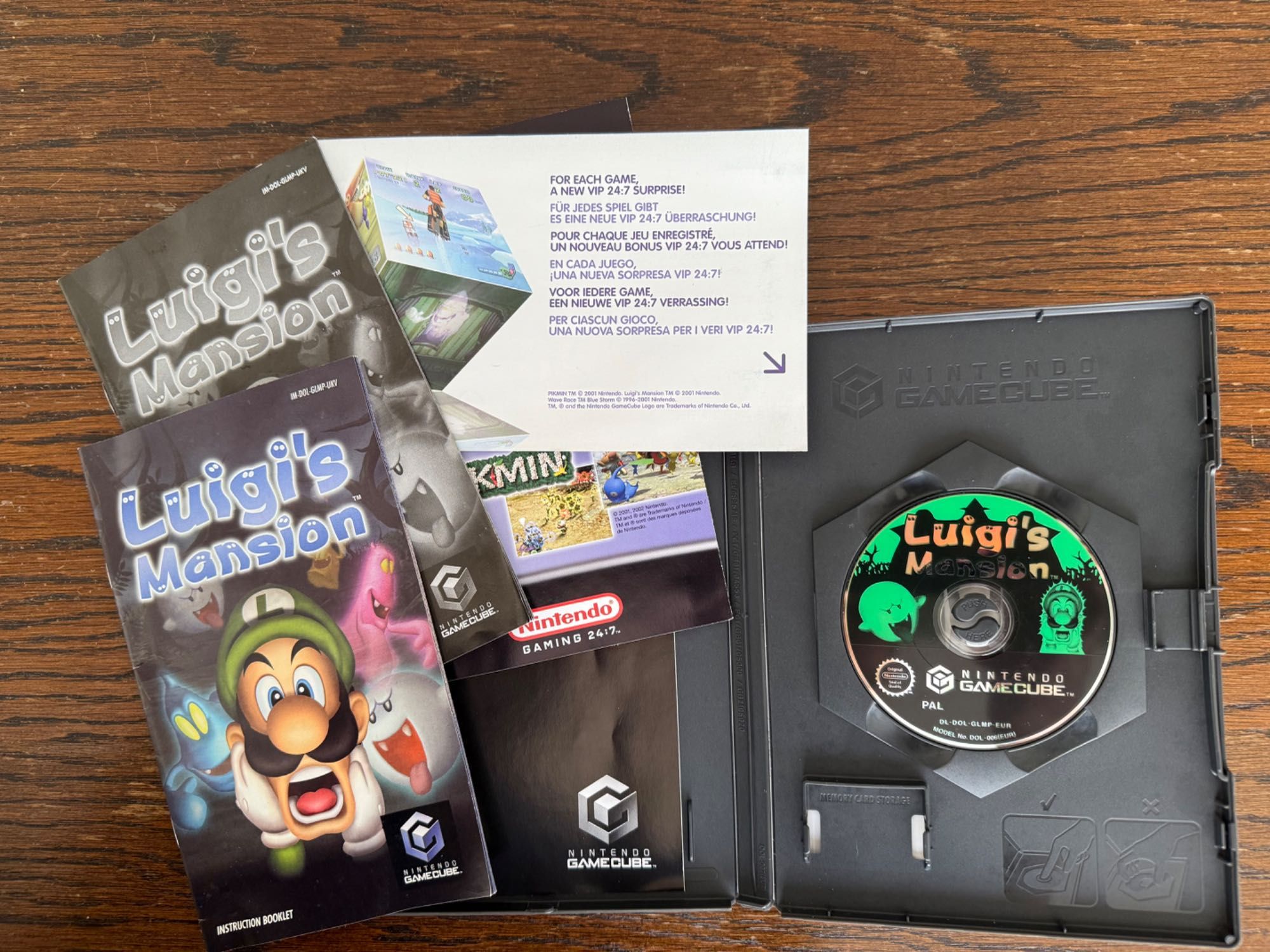 Jogo GameCube - Luigi's Mansion