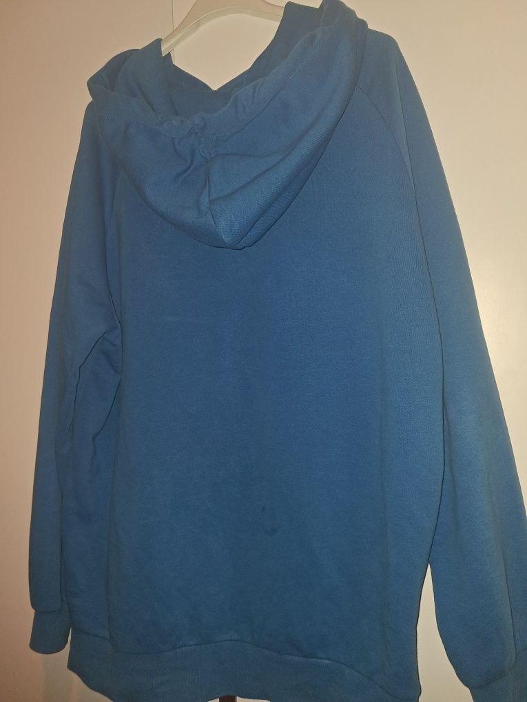 Bluza oversize niebieska