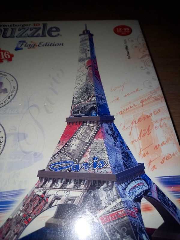 Puzzle 3D- La Tour Eiffel Paryż