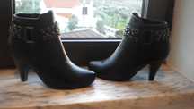 Botas Pretas Calçado Guimarães Nº 36