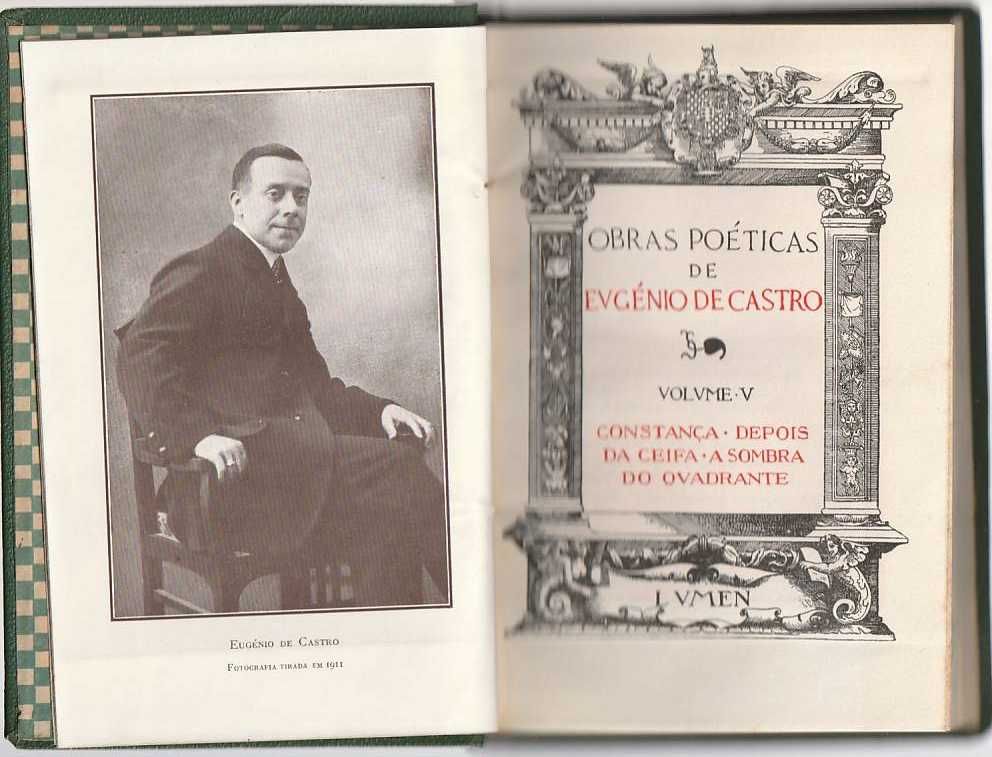 Obras poéticas de Eugénio de Castro Vol. 5-Eugénio de Castro-Lvmen
